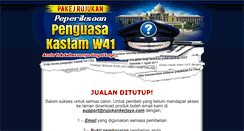 Desktop Screenshot of penguasakastam.com